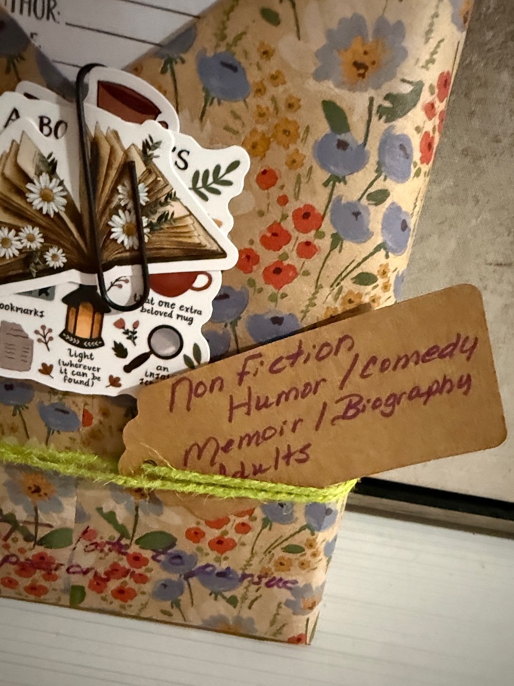 Blind date with a book…nonfiction humorous/comedy memoir/biography adult - Picture 4 of 4